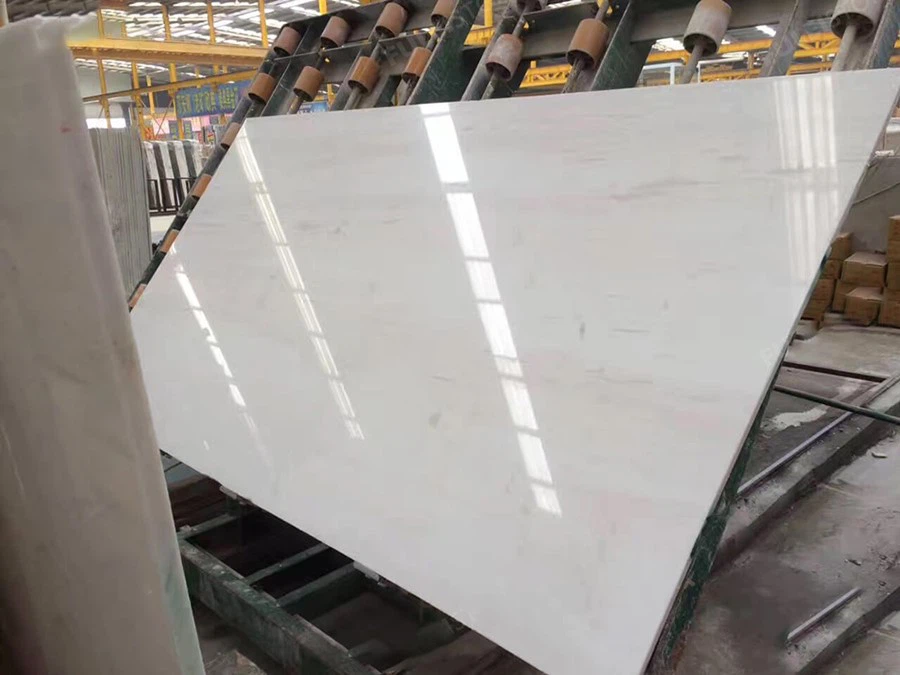 Polar White Marble Slab Polishing.jpg Polar White Marble Slab Polishing.jpg