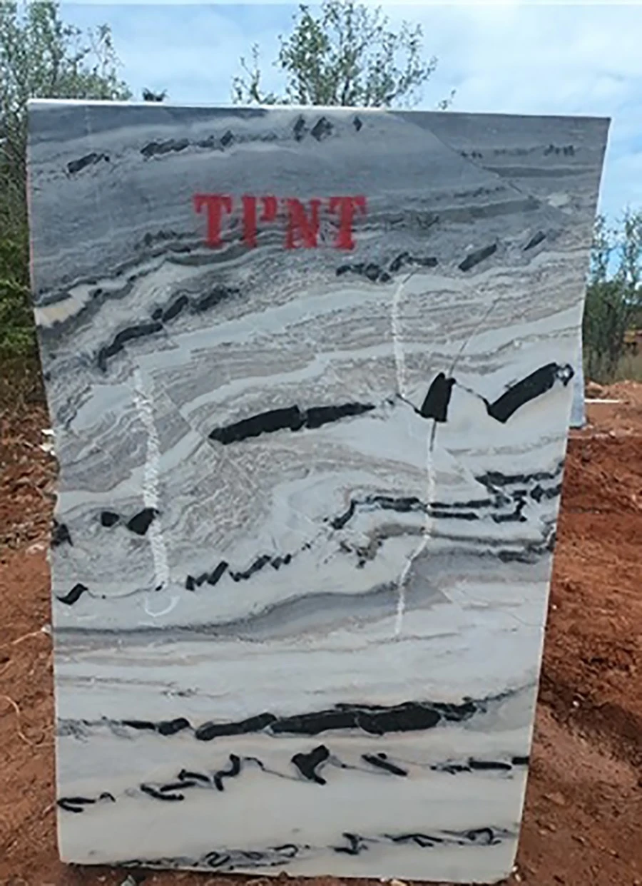 Bianco Milano Marble Block 02