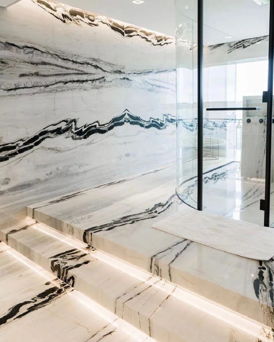 Bianco Milano Marble Floor