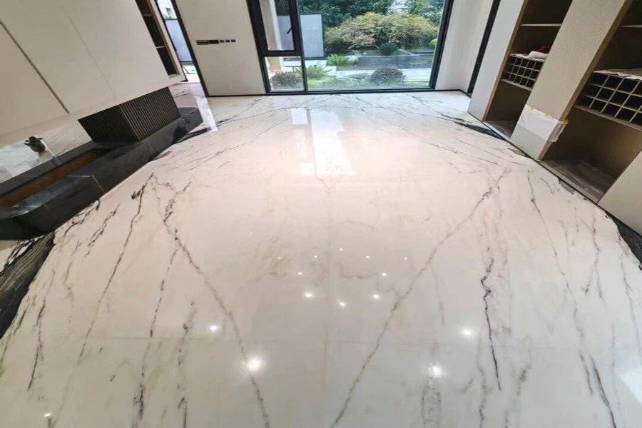 Calacatta White Marble Floor Calacatta White Marble Floor