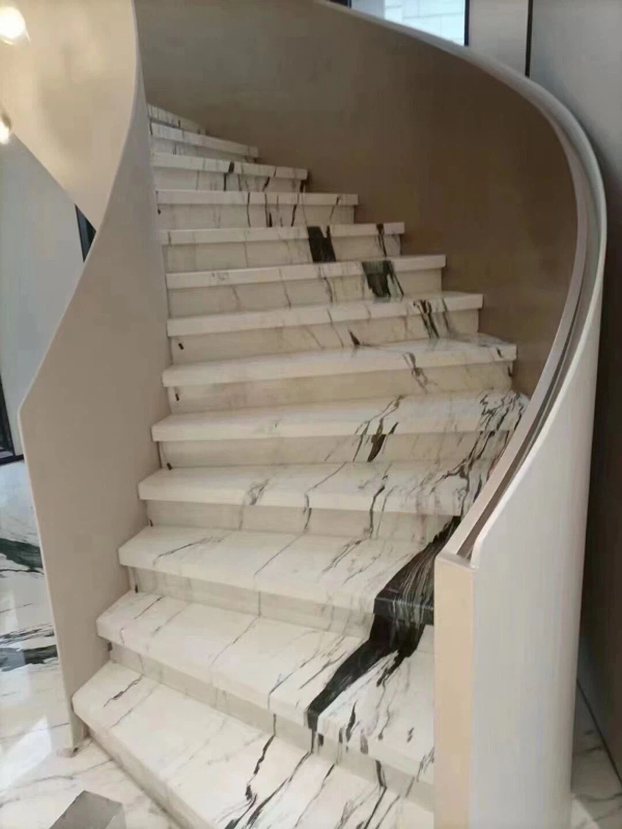 Calacatta Marble Stair Calacatta Marble Stair